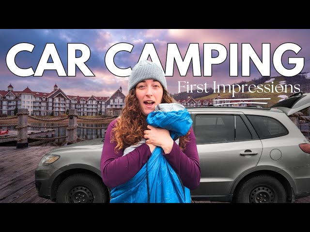 CAR CAMPING for the first time | Why do people car camp?
