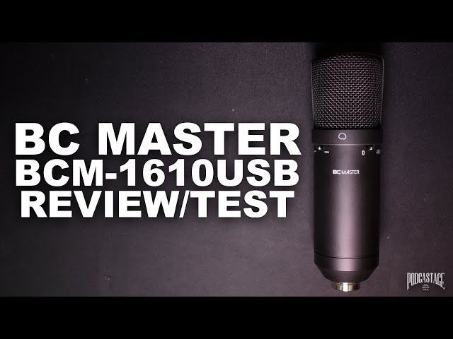 BC Master USB Mic (BCM-1610USB) Review / Test