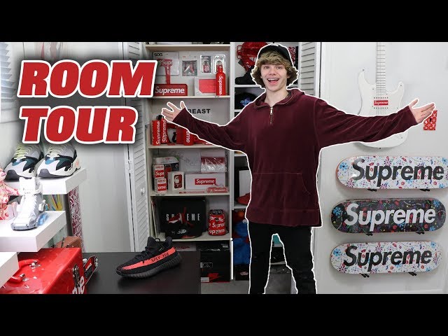 EPIC Hypebeast Room Tour Update! Supreme, Off-White Collection