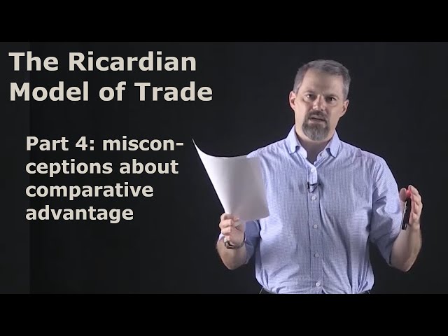 The Ricardian Model of Trade: Part 4 - Misconceptions about Comparative Advantage