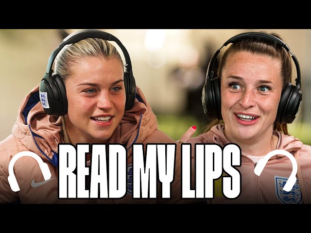 "Why Are You Shouting?!" 😂 | Alessia Russo & Ella Toone | Read My Lips Challenge | England