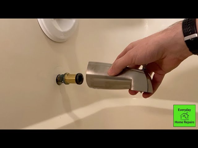 HOW TO REPLACE A DELTA TUB SPOUT