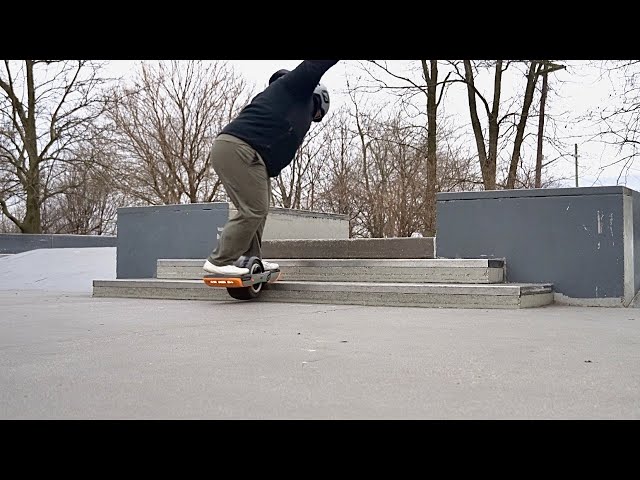 Learning how to Nose Slide on the Onewheel GT