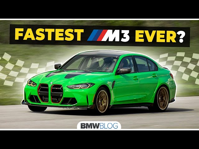 2024 BMW M3 CS Review - The Best BMW Today?