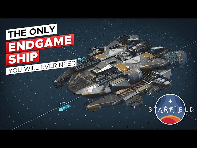 The ULTIMATE ENDGAME ship in STARFIELD - No Mods, No Glitches, No Exploits