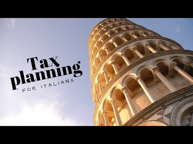 International Tax planning for italians / Pianificazione fiscale internazionale per gli italiani