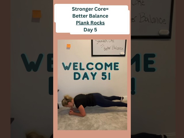 7 Days to a Stronger Core and Steadier Life: Vestibular Exercise Challenge #balance #core #shorts