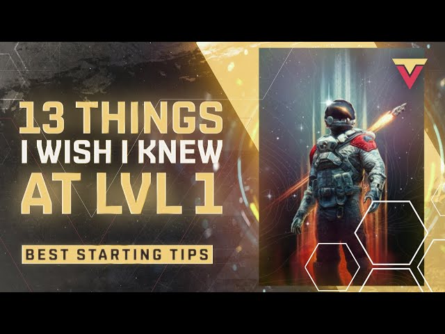 13 Things I Wish I Knew At Level 1 in STARFIELD