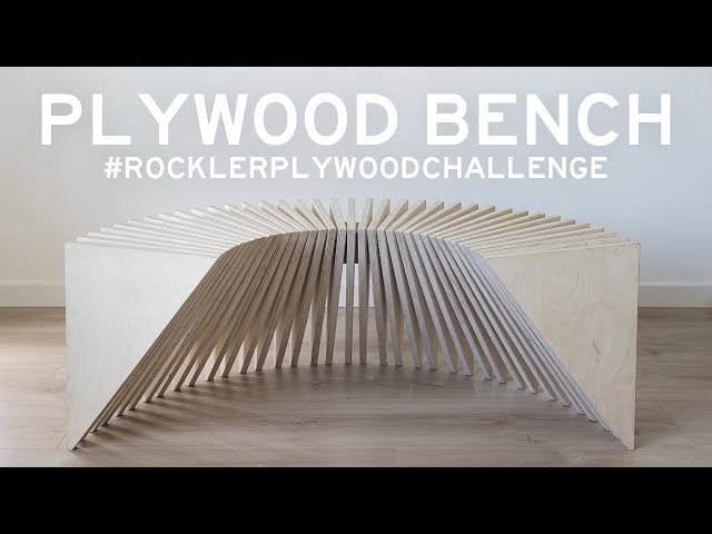 Making a Plywood Bench | #RocklerPlywoodChallenge