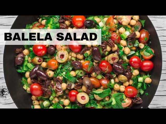 Chickpea Salad (Mediterranean Chickpea Salad - Balela Salad)