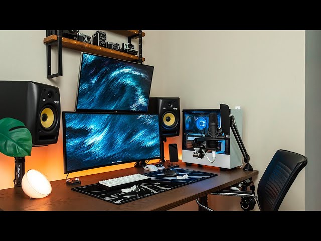 My Most Productive Desk Setup EVER - 2022 Upgrades!