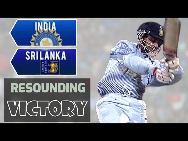 Sourav Ganguly's Exceptional Performance Led India to a Convincing Victory Over Sri Lanka