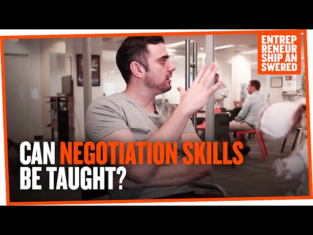 Can Negotiation Skills Be Taught?
