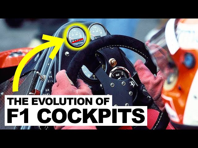 The Secret Evolution of F1 Cockpits