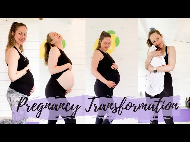 PREGNANCY TRANSFORMATION | Week by Week from 20 Weeks | Including One Week Postpartum | @LEMonYoga