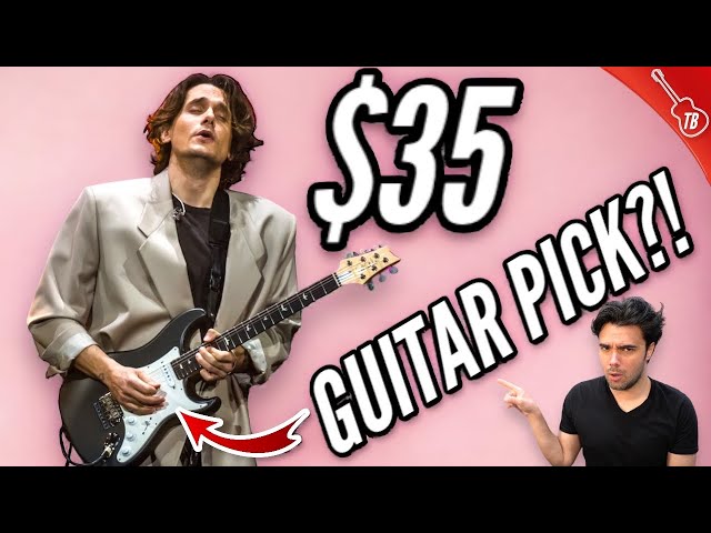 John Mayer Uses a $35 Guitar Pick?!