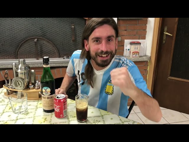 Argentina campione del mondo, prepariamo il fernandito! Cola e Fernet @brancadistillerie
