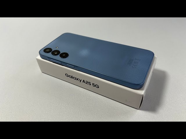 Samsung A25 5G | Blue | 128 GB +  Samsung Clear Case