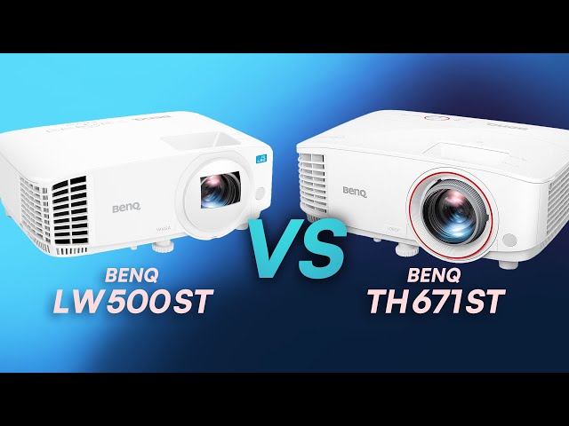 BenQ LW500ST vs. BenQ TH671ST // Which sub $800 projector is right for you?