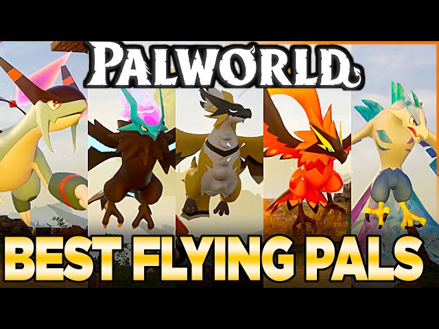 The Best Flying Pals in Palworld (Speed Tests)