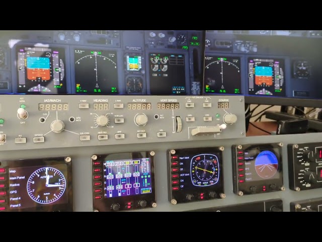 A tour of the craziest Flight Simulator rig you will ever see :)