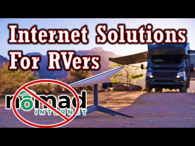 Say "NO" To NOMAD INTERNET! Internet Solutions For RVers and Nomads