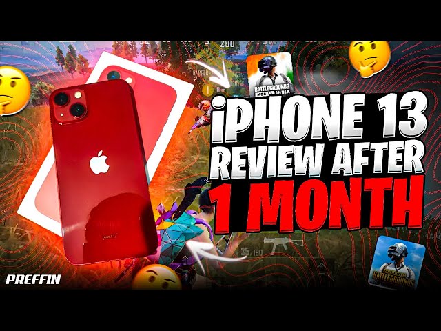 iPhone 13 1 Month Review | Should You Buy iPhone 13 in 2024 | iPhone 13 Bgmi Review