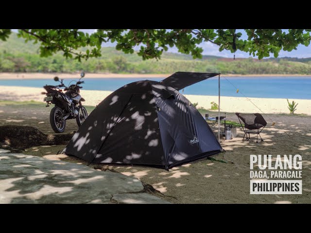 RIDE & MOTOCAMPING SA PULANG DAGA BEACH IN BICOL, PARACALE, CAMARINES NORTE PHILIPPINES