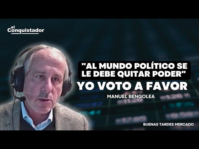 "Al mundo Político se le debe QUITAR EL PODER", Manuel Bengolea | Buenas Tardes Mercado