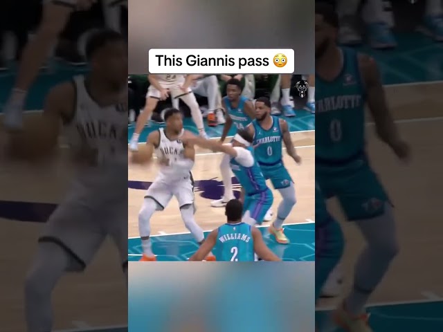 Unreal pass by Giannis 😯