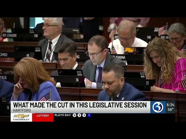 VIDEO: Session over, lawmakers leave capitol