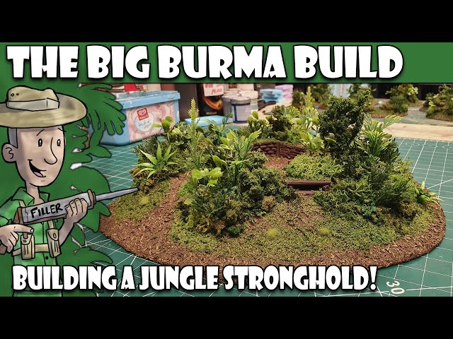 Building Jungle Artillery Emplacement Terrain (BBB#22)