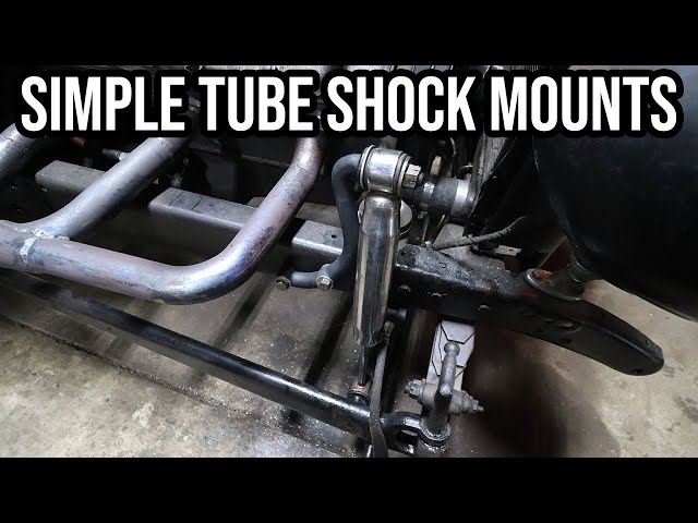 Repurposing Old Truck Parts to Install Tube Shocks on a Ford Model A