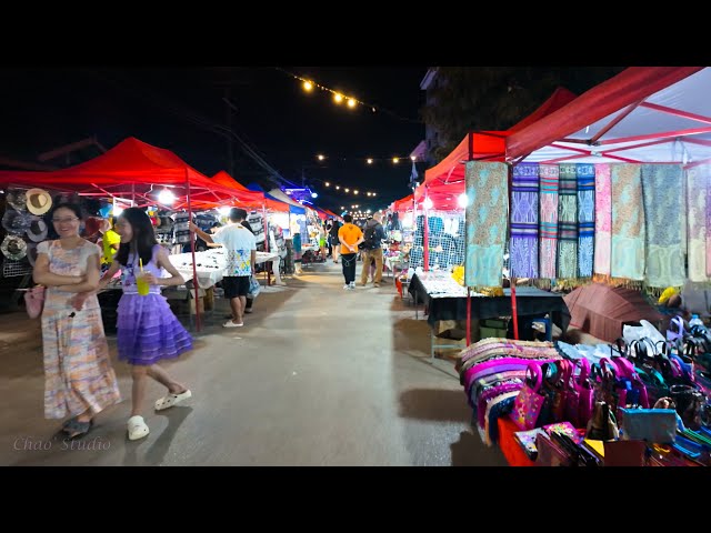Vang Vieng Night Market, Vientiane Province, Laos