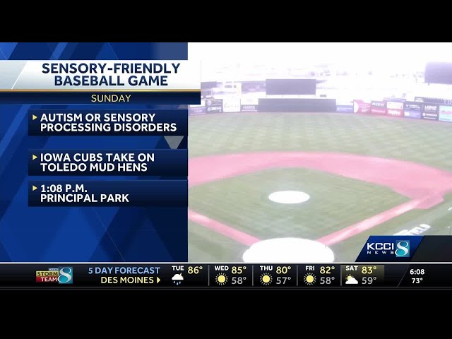 Iowa Cubs get ready to host sensory-friendly game