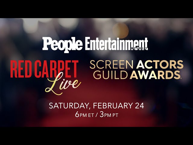 🔴 2024 SAG Awards: Red Carpet Live | February 24th, 2024 6PM ET | PEOPLE