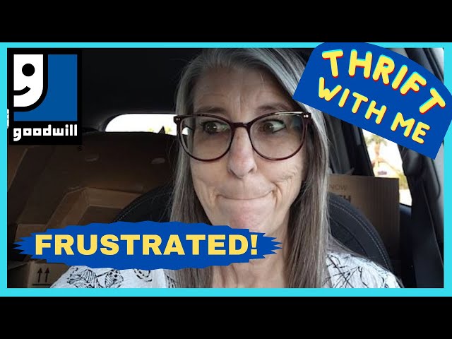 FRUSTRATING DAY Thrift With Me at Goodwill Las Vegas | See My Collections