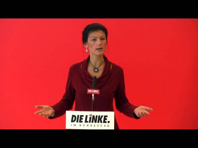 Sahra Wagenknecht: Mehrheit jenseits von Schwarz-Gelb nicht ohne DIE LINKE