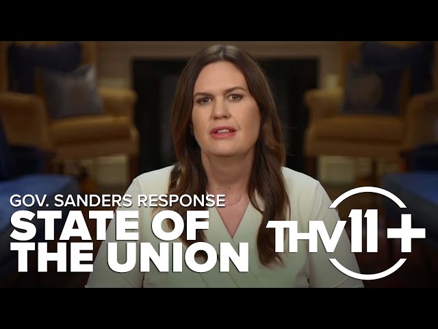 Gov. Sarah Huckabee Sanders responds to State of the Union