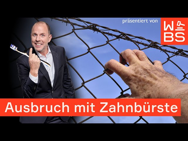 Irrer Gefängnisausbruch: Wie Insassen mit Zahnbürste & Löffel flüchteten | Anwalt Christian Solmecke