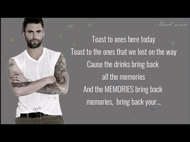 Maroon 5 - Memories [Lyrics]
