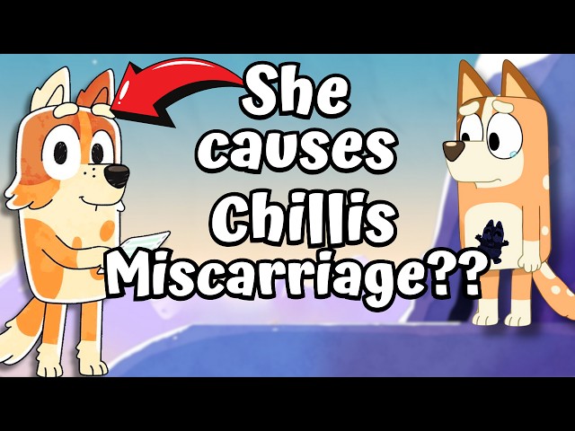 Did Blueys Grandma's DEATH Cause Chilli's MISCARRIAGE...or did it cause Memory Loss?? (Bluey Theory)