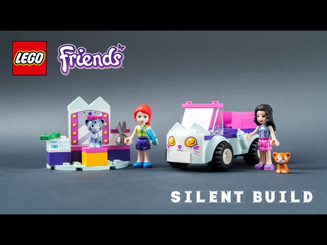 Speed Build of Lego Friends Cat Grooming Car 41439