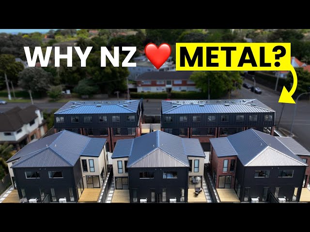 New Zealand is OBSESSED!! with Metal Roofs