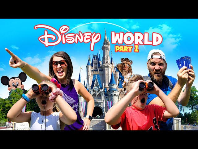 Disney World Family Adventure Part 1!!! (Family Games Edition)  / K-City Family