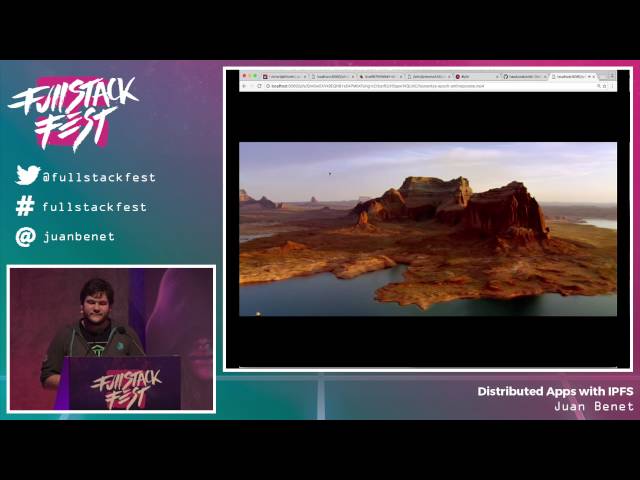 Distributed Apps with IPFS (Juan Benet) - Full Stack Fest 2016