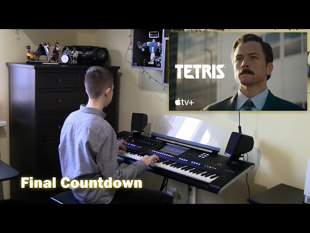 Final Countdown - Tetris 2023 trailer music (Yamaha Genos)