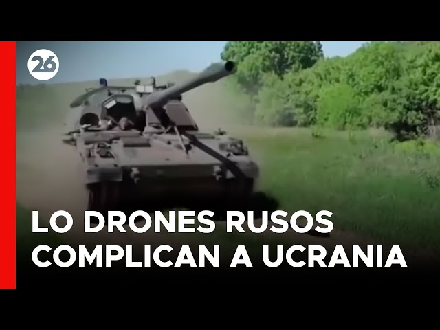 La artillería ucraniana está inmovilizada por los drones rusos | #26Global