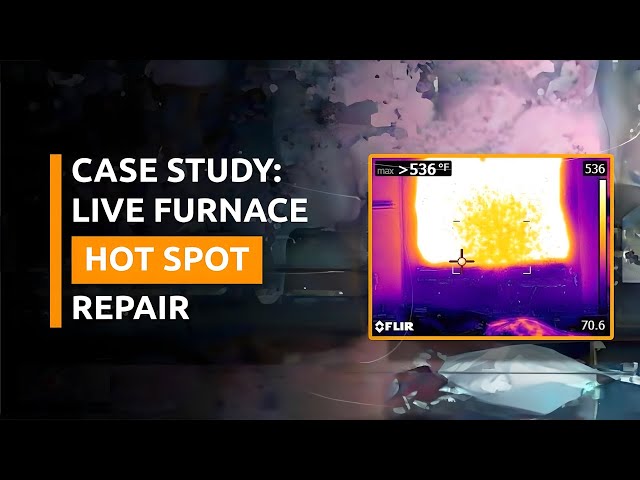 Live Furnace Hot Spot Repair