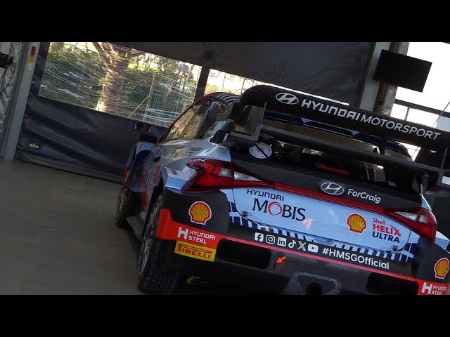 WRC Rallye Monte Carlo 2024 - Service Park Atmosphere